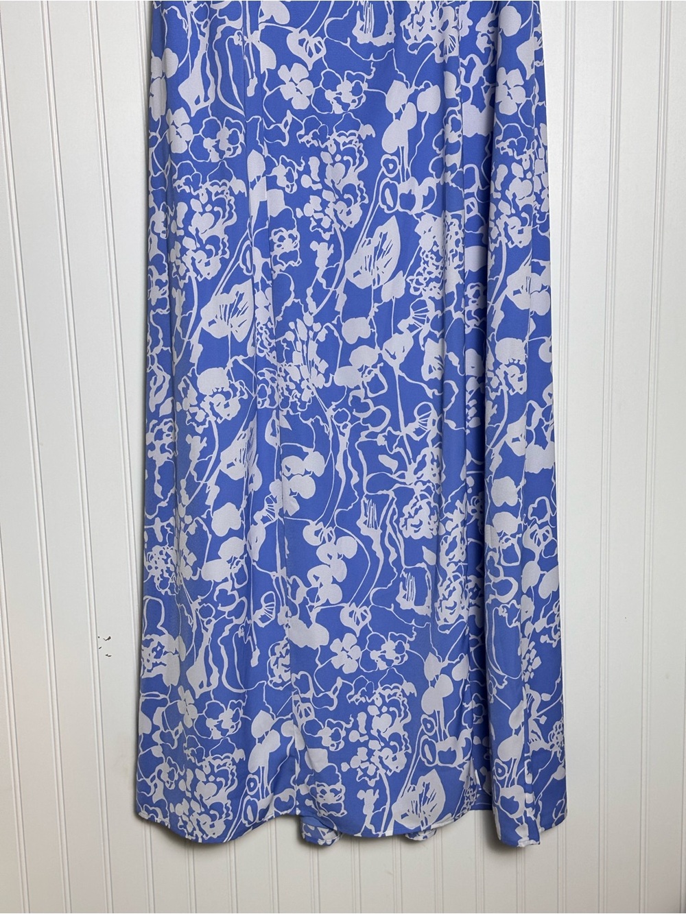 The Camille Off-The-Shoulder Maxi Dress Abercrombie & Fitch XL Floral Wedding - Picture 7 of 15